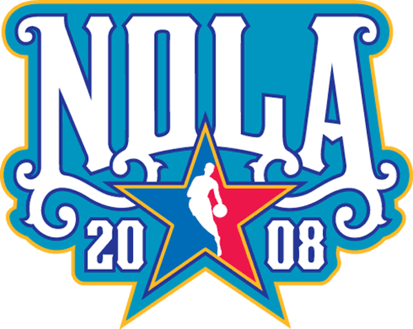 NBA All-Star Game 2007-2008 Alternate Logo vinyl decal